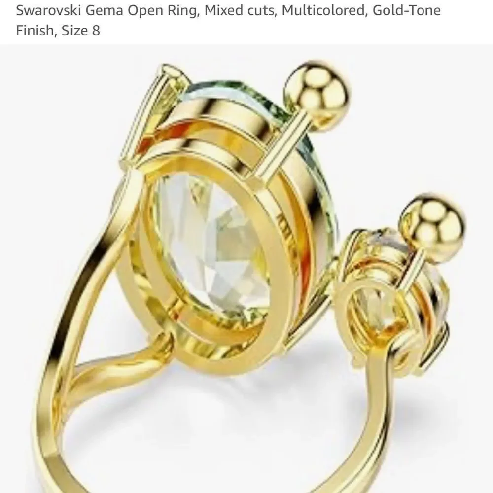 swarovski gemma open ring